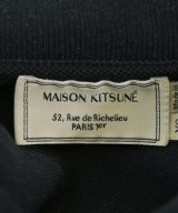 MAISON KITSUNE（メゾンキツネ）ポロシャツ 黒 サイズ:XS メンズ/2200662293033