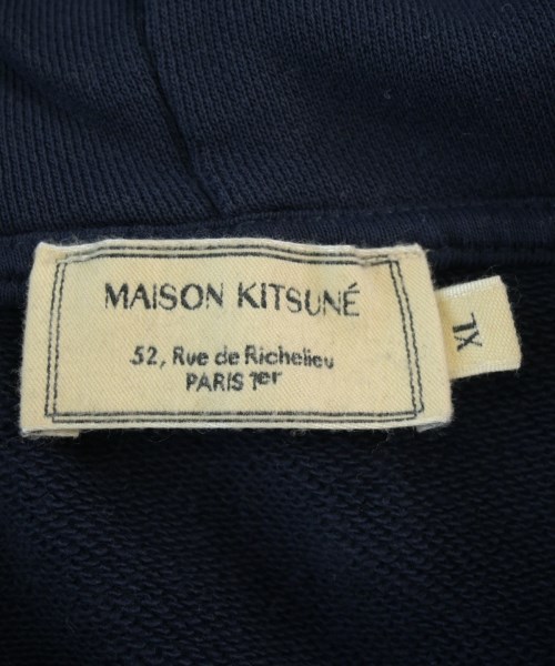 MAISON KITSUNE（メゾンキツネ）パーカー 紺 サイズ:XL メンズ/2200710522153