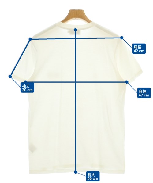 MAISON KITSUNE（メゾンキツネ）Tシャツ・カットソー 白 サイズ:S メンズ/2200710626059