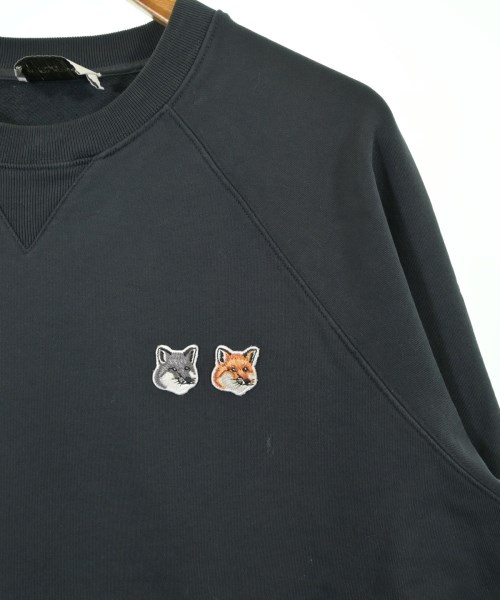 MAISON KITSUNE（メゾンキツネ）スウェット 黒 サイズ:L メンズ/2200707131023