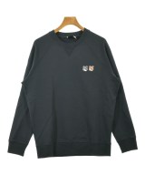 MAISON KITSUNE（メゾンキツネ）スウェット 黒 サイズ:L メンズ/2200707131023