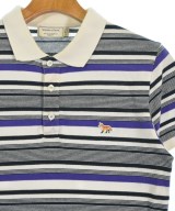 MAISON KITSUNE（メゾンキツネ）ポロシャツ 白 サイズ:S メンズ/2200710830081