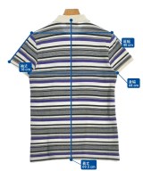 MAISON KITSUNE（メゾンキツネ）ポロシャツ 白 サイズ:S メンズ/2200710830081