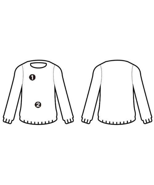 MAISON KITSUNE（メゾンキツネ）ニット・セーター 赤 サイズ:S メンズ/2200711040076