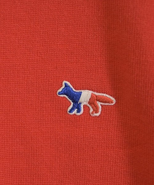 MAISON KITSUNE（メゾンキツネ）ニット・セーター 赤 サイズ:S メンズ/2200711040076