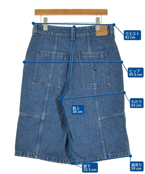MAISON KITSUNE（メゾンキツネ）ショートパンツ 紺 サイズ:28(S位) メンズ/2200706414011
