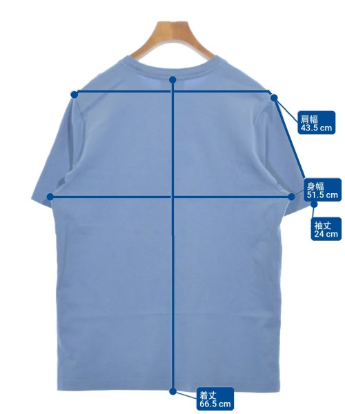 MAISON KITSUNE（メゾンキツネ）Tシャツ・カットソー 青 サイズ:XS メンズ/2200706414059