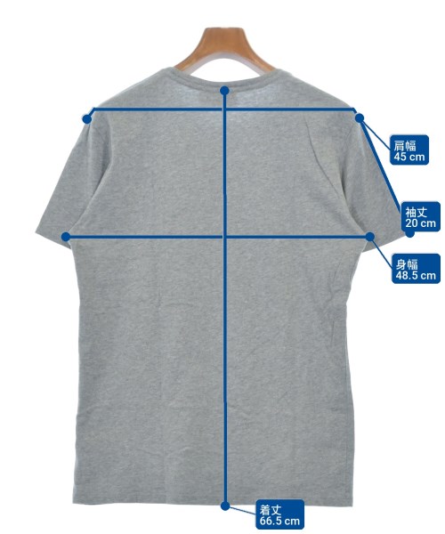 MAISON KITSUNE（メゾンキツネ）Tシャツ・カットソー グレー サイズ:S メンズ/2200708353028
