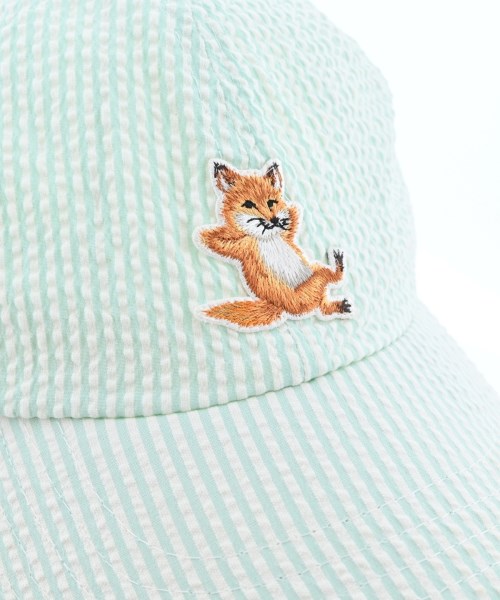 MAISON KITSUNE（メゾンキツネ）キャップ 緑 サイズ:- メンズ/2200712684040