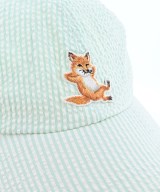 MAISON KITSUNE（メゾンキツネ）キャップ 緑 サイズ:- メンズ/2200712684040
