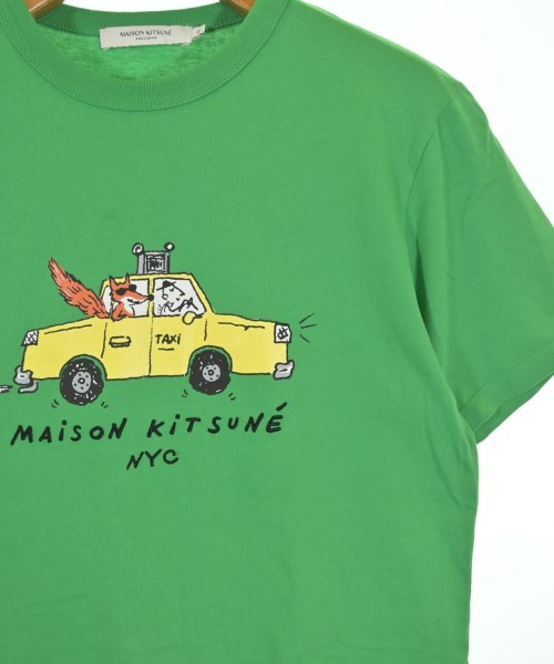 MAISON KITSUNE（メゾンキツネ）Tシャツ・カットソー 緑 サイズ:XS メンズ/2200708363010