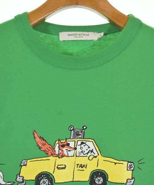 MAISON KITSUNE（メゾンキツネ）Tシャツ・カットソー 緑 サイズ:XS メンズ/2200708363010