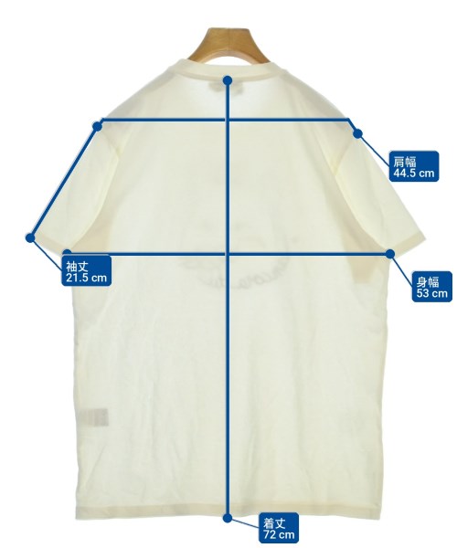 MAISON KITSUNE（メゾンキツネ）Tシャツ・カットソー 白 サイズ:L メンズ/2200713296365