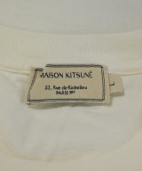 MAISON KITSUNE（メゾンキツネ）Tシャツ・カットソー 白 サイズ:L メンズ/2200713296365