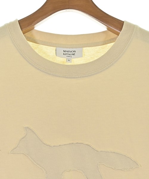 MAISON KITSUNE（メゾンキツネ）Tシャツ・カットソー ベージュ サイズ:XL メンズ/2200713307030