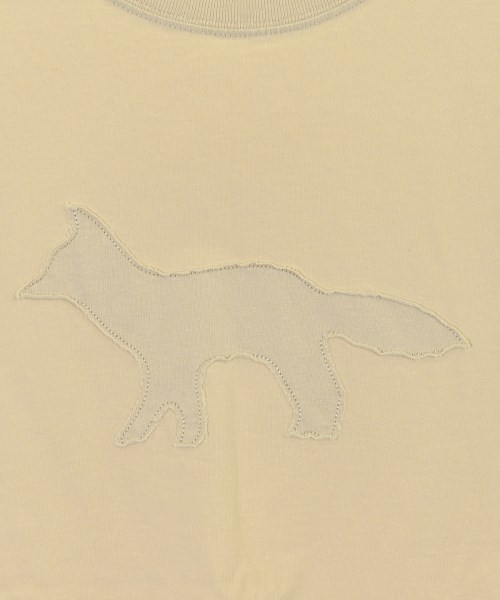 MAISON KITSUNE（メゾンキツネ）Tシャツ・カットソー ベージュ サイズ:XL メンズ/2200713307030