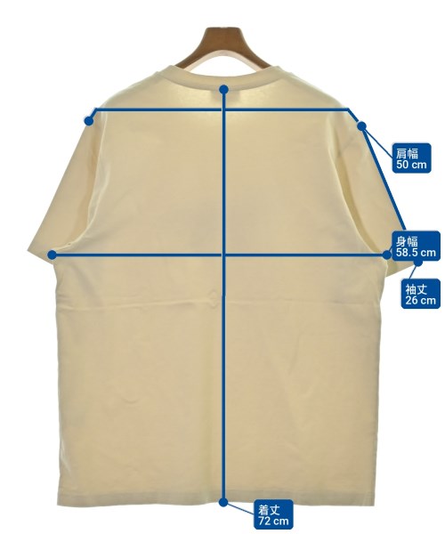MAISON KITSUNE（メゾンキツネ）Tシャツ・カットソー ベージュ サイズ:XL メンズ/2200713307030