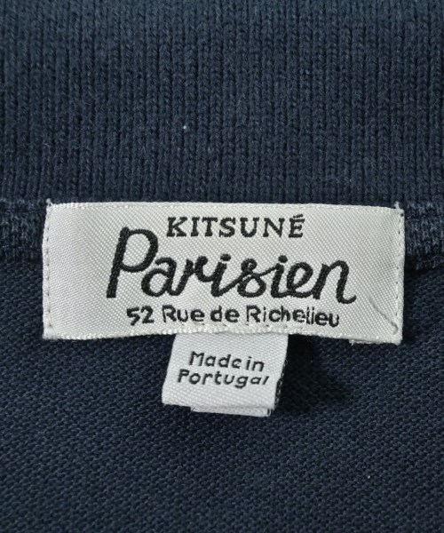 MAISON KITSUNE（メゾンキツネ）ポロシャツ 紺 サイズ:XS メンズ/2200710763051