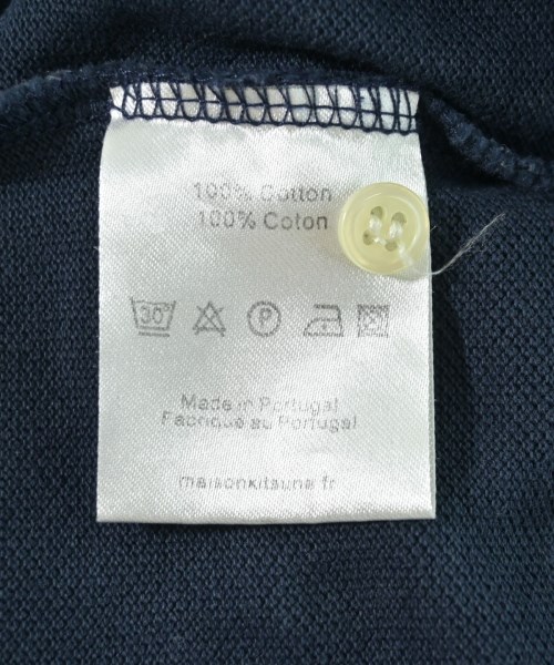 MAISON KITSUNE（メゾンキツネ）ポロシャツ 紺 サイズ:XS メンズ/2200710763051