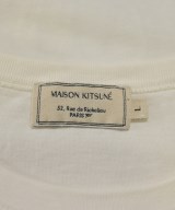 MAISON KITSUNE（メゾンキツネ）Tシャツ・カットソー 白 サイズ:L メンズ/2200714104010