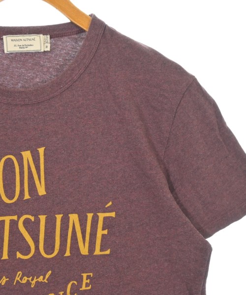 MAISON KITSUNE（メゾンキツネ）Tシャツ・カットソー 赤 サイズ:M メンズ/2200714104027