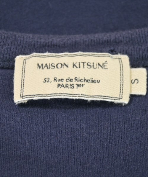 MAISON KITSUNE（メゾンキツネ）Tシャツ・カットソー 紺 サイズ:S メンズ/2200714104034