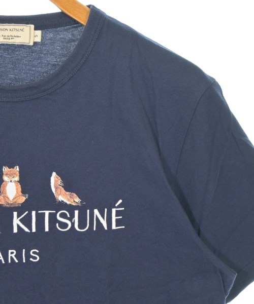 MAISON KITSUNE（メゾンキツネ）Tシャツ・カットソー 紺 サイズ:S メンズ/2200714104034