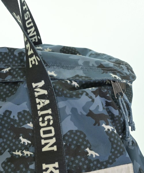 MAISON KITSUNE（メゾンキツネ）ボストンバッグ 青 サイズ:- メンズ/2200714104058