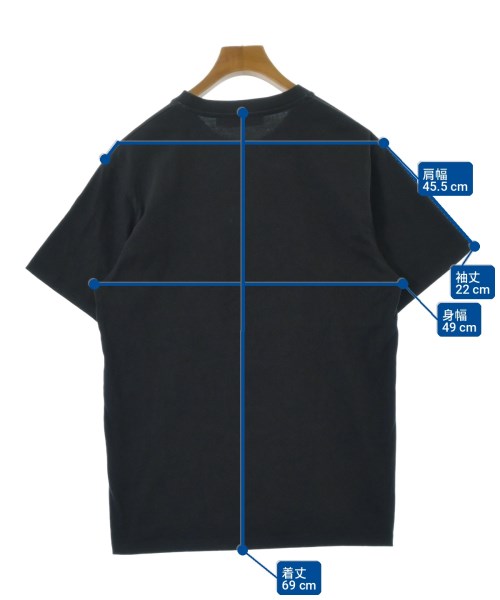 MAISON KITSUNE（メゾンキツネ）Tシャツ・カットソー 黒 サイズ:M メンズ/2200714446011