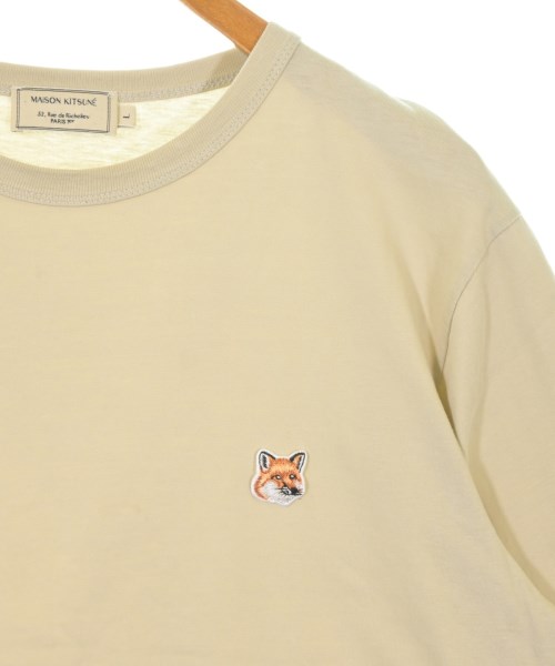 MAISON KITSUNE（メゾンキツネ）Tシャツ・カットソー ベージュ サイズ:L メンズ/2200714566016