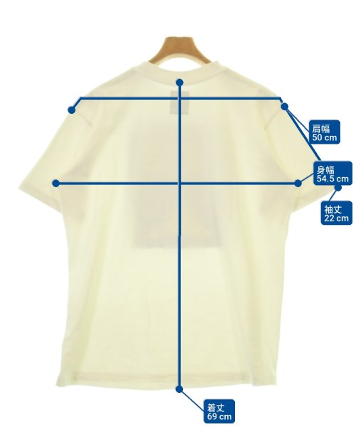 MAISON KITSUNE（メゾンキツネ）Tシャツ・カットソー 白 サイズ:M メンズ/2200714857053