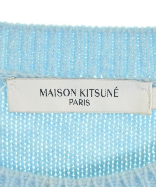 MAISON KITSUNE（メゾンキツネ）ニット・セーター 青 サイズ:S メンズ/2200715041161