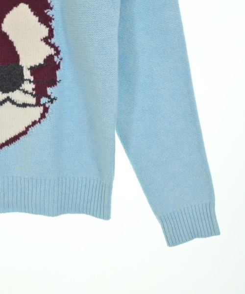 MAISON KITSUNE（メゾンキツネ）ニット・セーター 青 サイズ:S メンズ/2200715041161