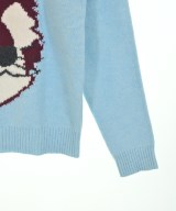 MAISON KITSUNE（メゾンキツネ）ニット・セーター 青 サイズ:S メンズ/2200715041161