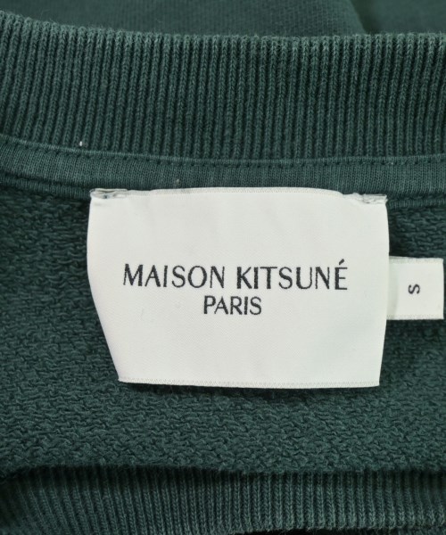 MAISON KITSUNE（メゾンキツネ）スウェット 緑 サイズ:S メンズ/2200715097021