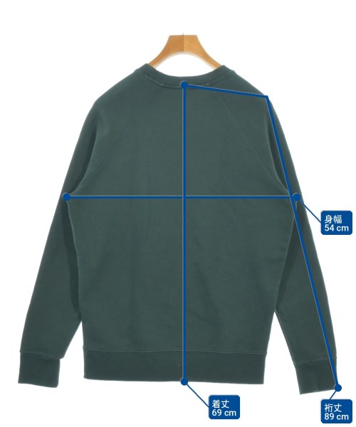 MAISON KITSUNE（メゾンキツネ）スウェット 緑 サイズ:S メンズ/2200715097021