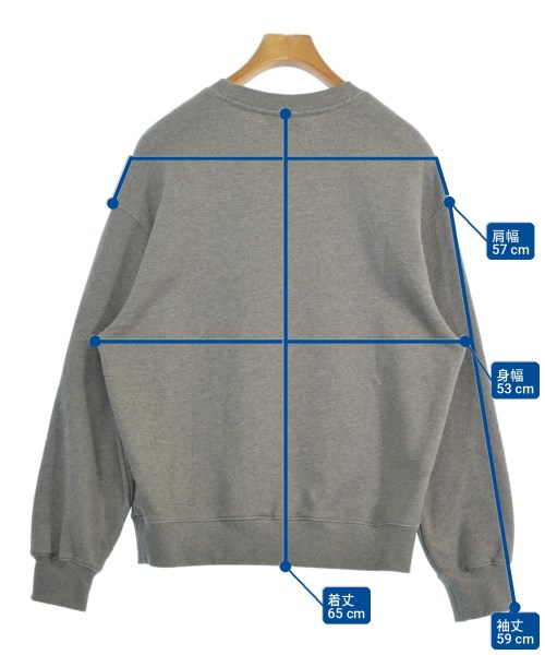 MAISON KITSUNE（メゾンキツネ）スウェット グレー サイズ:S メンズ/2200713497038