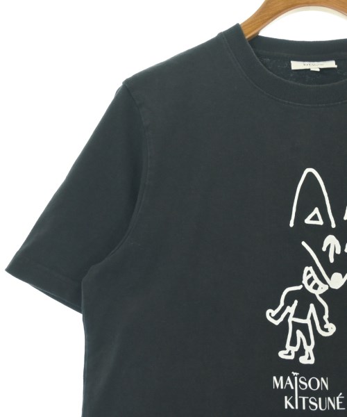 MAISON KITSUNE（メゾンキツネ）Tシャツ・カットソー 黒 サイズ:XS メンズ/2200717532025