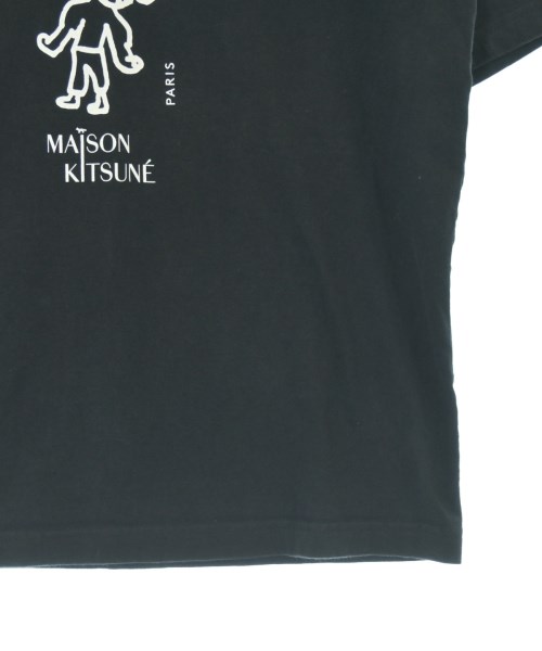 MAISON KITSUNE（メゾンキツネ）Tシャツ・カットソー 黒 サイズ:XS メンズ/2200717532025