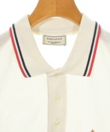 MAISON KITSUNE（メゾンキツネ）ポロシャツ 白 サイズ:L メンズ/2200714378282