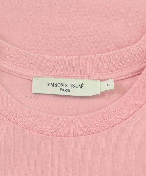 MAISON KITSUNE（メゾンキツネ）Tシャツ・カットソー ピンク サイズ:M メンズ/2200715732038