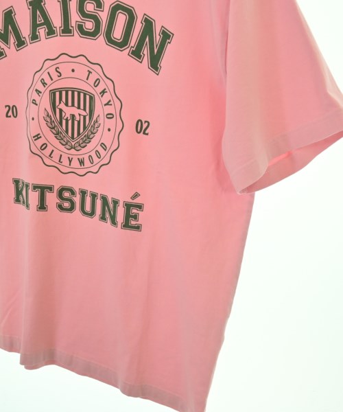 MAISON KITSUNE（メゾンキツネ）Tシャツ・カットソー ピンク サイズ:M メンズ/2200715732038