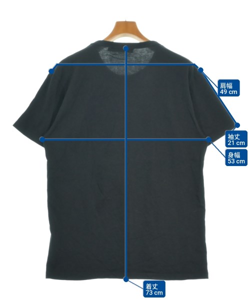MAISON KITSUNE（メゾンキツネ）Tシャツ・カットソー 黒 サイズ:L メンズ/2200718158026
