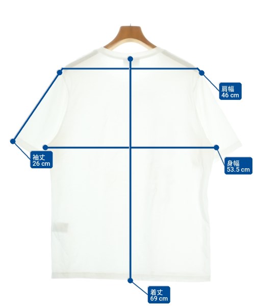 MAISON KITSUNE（メゾンキツネ）Tシャツ・カットソー 白 サイズ:L メンズ/2200718158033
