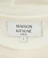 MAISON KITSUNE（メゾンキツネ）Tシャツ・カットソー 白 サイズ:L メンズ/2200718158033