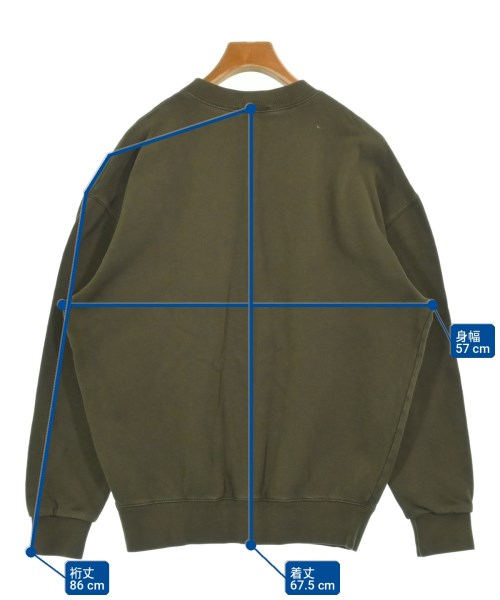 MAISON KITSUNE（メゾンキツネ）スウェット カーキ サイズ:M メンズ/2200718768065