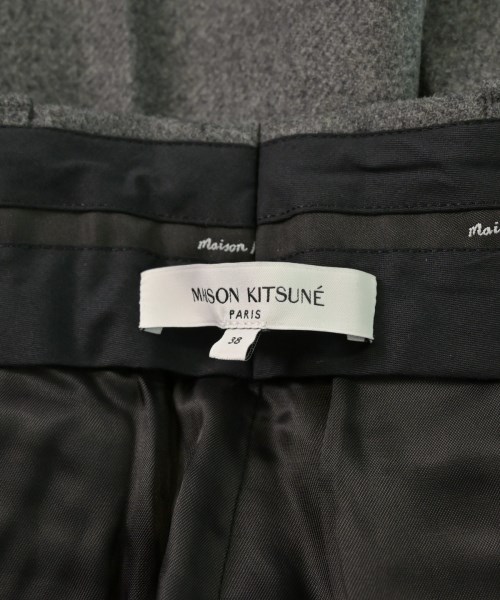 MAISON KITSUNE（メゾンキツネ）スラックス グレー サイズ:38(M位) メンズ/2200645034028