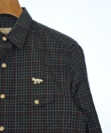 MAISON KITSUNE（メゾンキツネ）カジュアルシャツ 紺 サイズ:XS メンズ/2200645209037