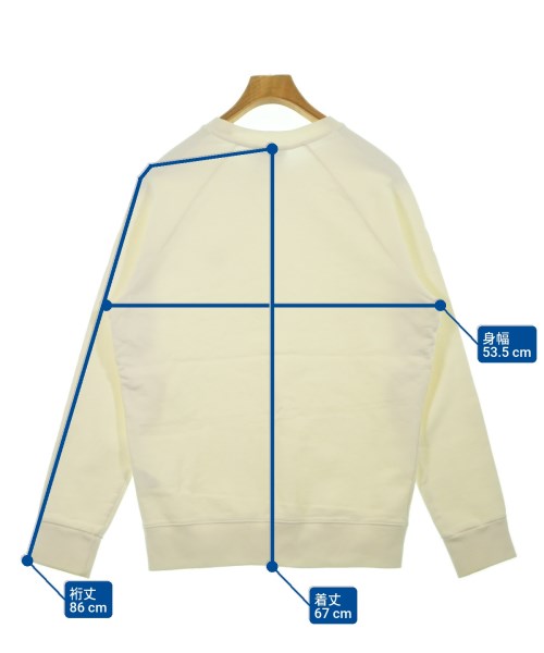 MAISON KITSUNE（メゾンキツネ）スウェット 白 サイズ:M メンズ/2200645741018