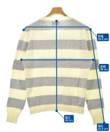 MAISON KITSUNE（メゾンキツネ）ニット・セーター 白 サイズ:M メンズ/2200632460045